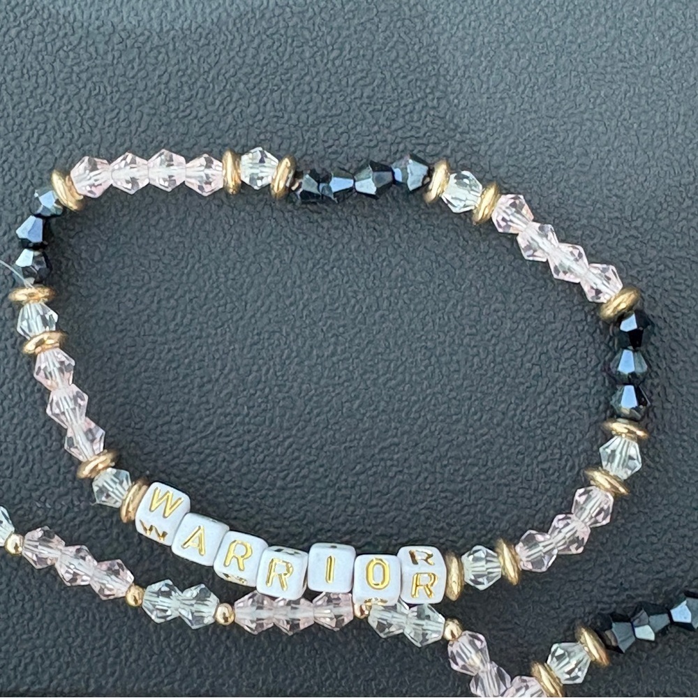 Beaded Stretch Bracelets Lot of 10 Inspirational Gifts Camp Warrior Love Be You - Picture 12 of 12